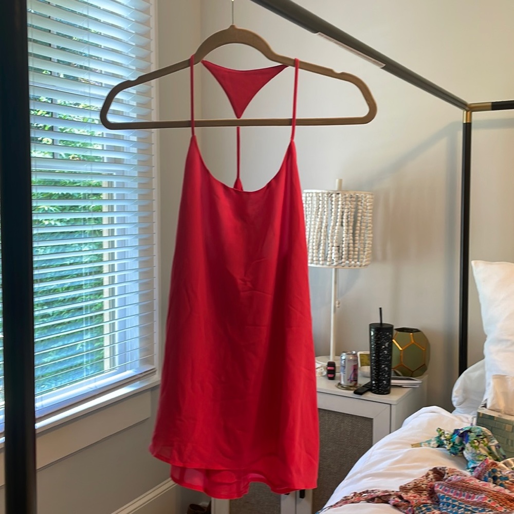 Pink camisole
